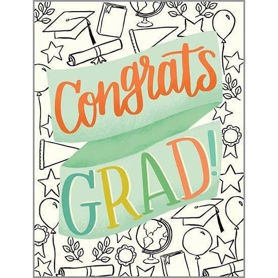 Graduation Card - Grad Doodles | Just Jubilant