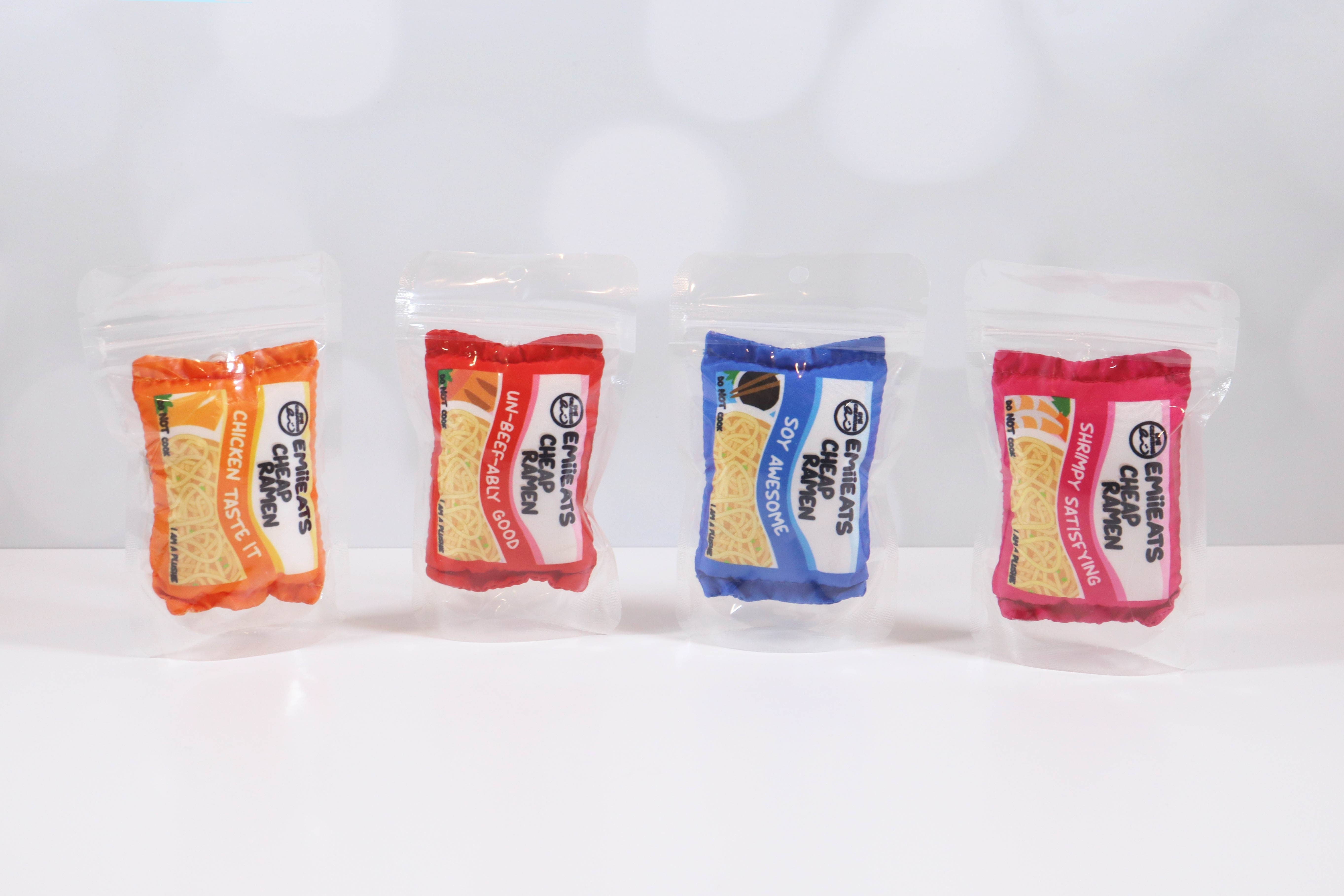 Blind Box Japanese Fake Food Ramen Noodles Phone Strap Keychain 1 Random Charm